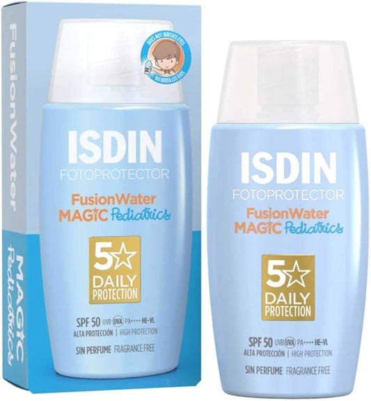 Isdin Fotoprotector Fusion Water Magic Pediatrics Sunscreen SPF 50+, 50ml