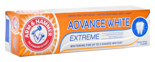 Arm & Hammer Advance White Extreme With Fresh Mint Flavor Toothpaste, 75ml - Makkah Pharmacy