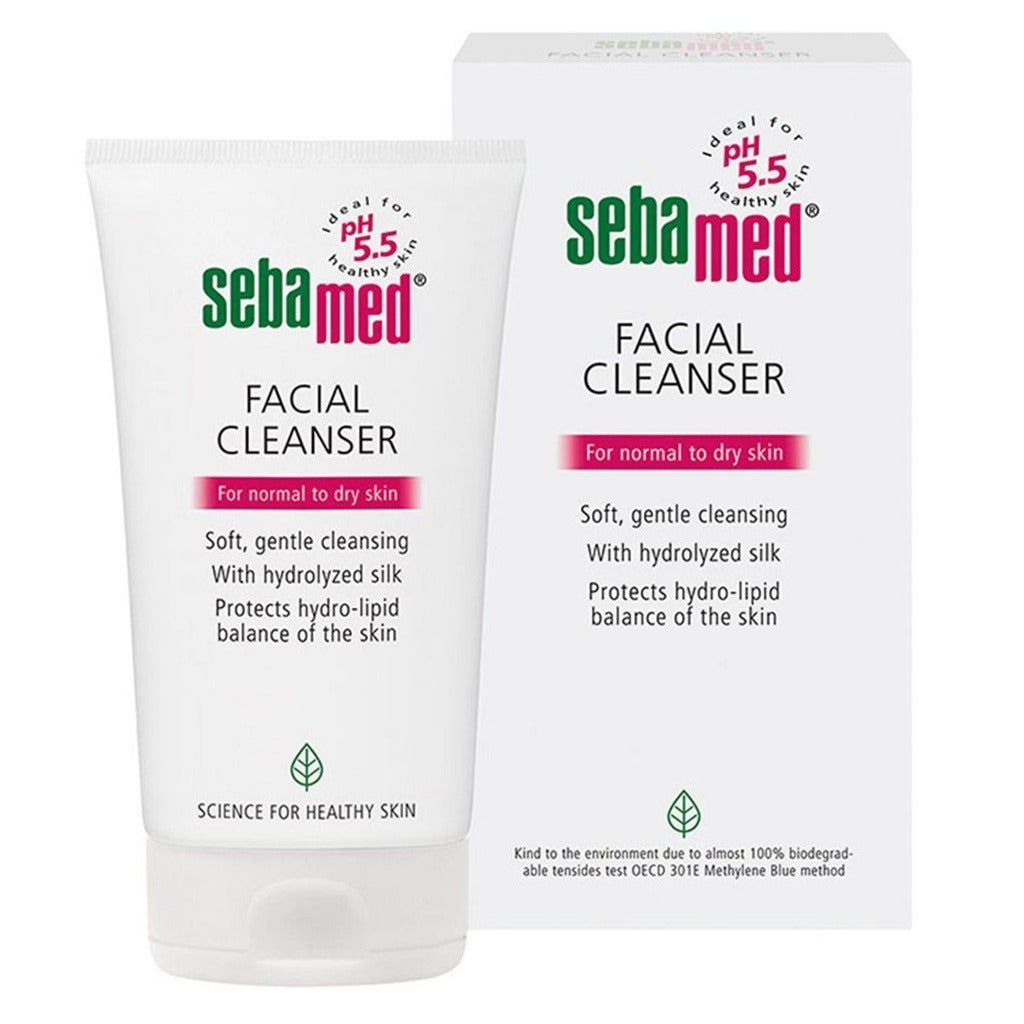 Sebamed Facial Cleanser Normal To Dry 150 ml - Makkah Pharmacy