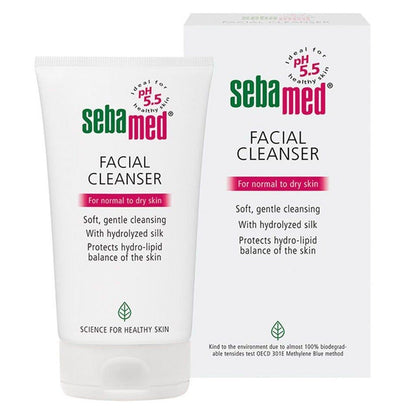 Sebamed Facial Cleanser Normal To Dry 150 ml - Makkah Pharmacy