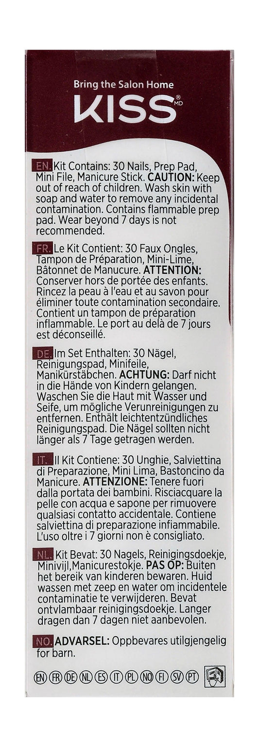 ImPRESS Color One Step Press-On Manicure Kit I'm Not A Cinna 014, 1 Pack - Makkah Pharmacy