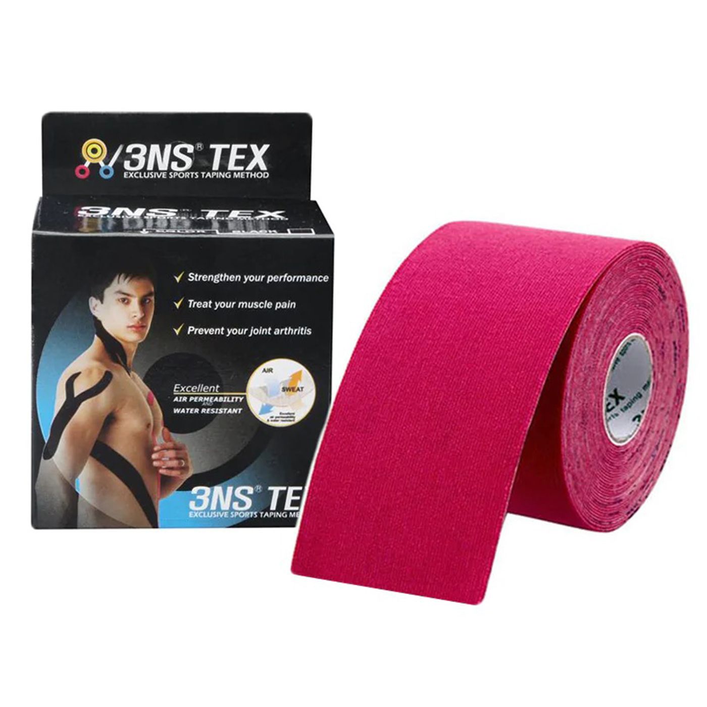 3NS TEX TAPING RED - Makkah Pharmacy