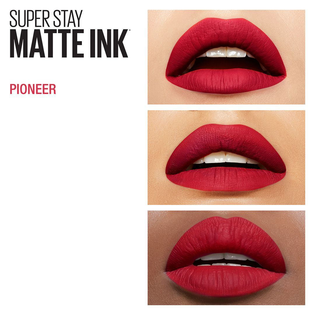 Maybelline Super Stay Matte Ink Liquid Lipstick Pioneer 20, 1 Piece - Makkah Pharmacy