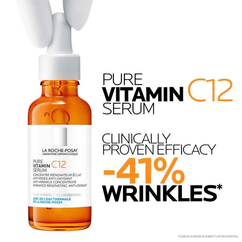 La Roche-Posay Pure Vitamin C12 Serum, 30ml - Makkah Pharmacy