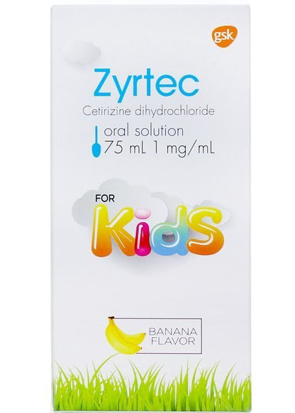 Zyrtec 1 mg/ml Oral Solution 75 ml