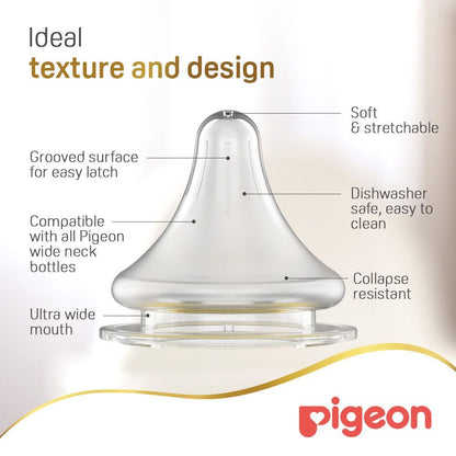 Pigeon Peristaltic Plus 240ml Nursing Bottle (3+ Months) - BPA free