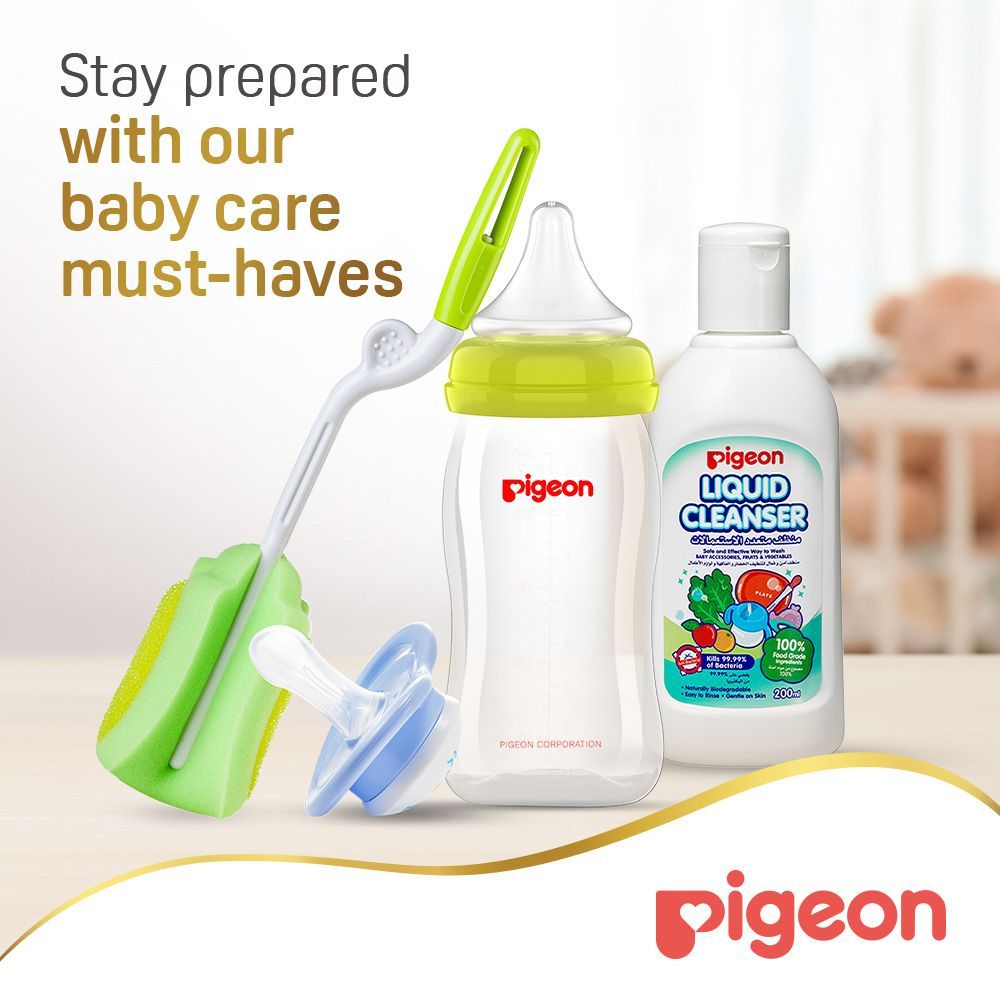 Pigeon Peristaltic Plus 240ml Nursing Bottle (3+ Months) - BPA free