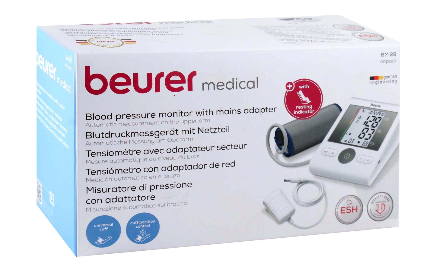 Beurer BM28 Blood Pressure Monitor, Germany - Makkah Pharmacy