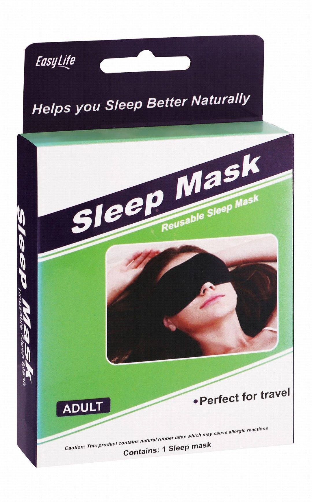 Easy Life Sleep Mask for Adults, 1 Piece - Makkah Pharmacy