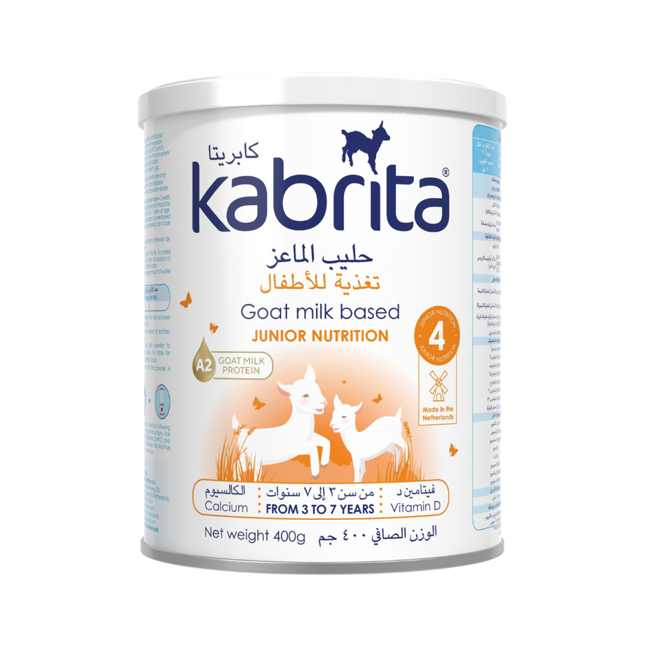 Kabrita Stage 4 Goat Milk Based Junior Nutrition 3-7 Years, 400g - Makkah Pharmacy