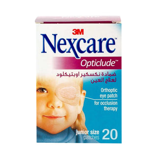 3M Nexcare 1537 Opticlude Orthoptic Eye Patch, Junior, 20S