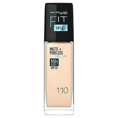 Maybelline Fit Me Foundation Mat Poreless Spf 110 - Makkah Pharmacy