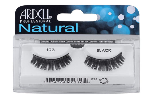 Ardell Natural Reusable Eyelashes - Black 103, 1 Pair - Makkah Pharmacy
