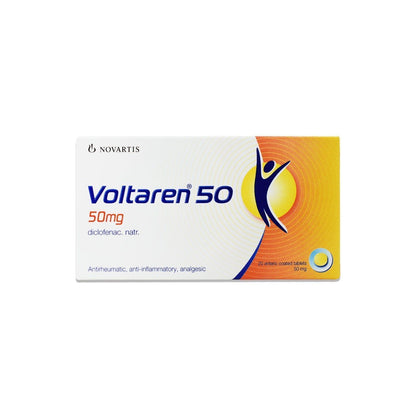Voltaren 50Mg Tablets, 20 Pieces - Makkah Pharmacy