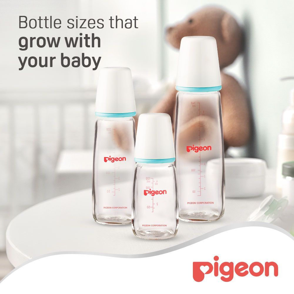 Pigeon Glass Feeding Bottle K-4 120 ml