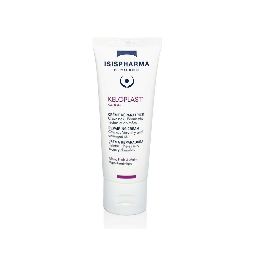 Keloplast Hypoallergenic Crack Repairing Cream for Very Dry & Damaged Skin-On Heels, Feet & Hands, 40ml - Makkah Pharmacy