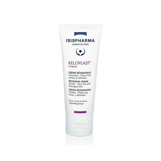 Keloplast Hypoallergenic Crack Repairing Cream for Very Dry & Damaged Skin-On Heels, Feet & Hands, 40ml - Makkah Pharmacy