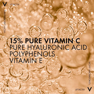 Vichy Liftactiv Vitamin C 15% Serum for Anti Aging & Brightening, 20ml - Makkah Pharmacy