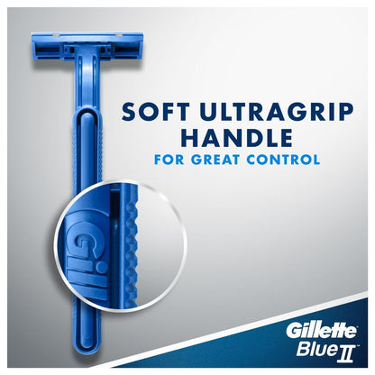 Gillette Blue II Disposable Razors, 5 Pieces