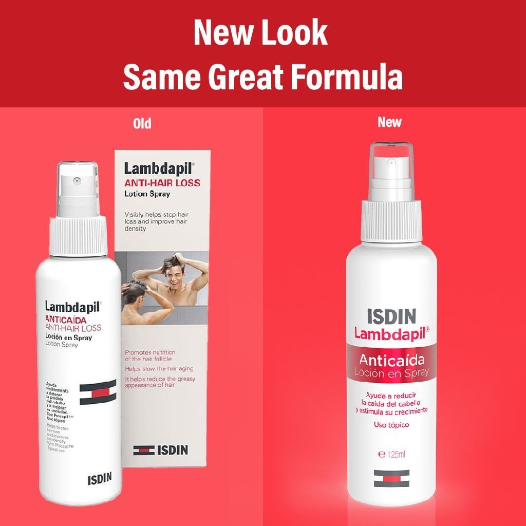 Isdin Lambdapil Anti-Hair Loss Lotion Spray, 125ml - Makkah Pharmacy