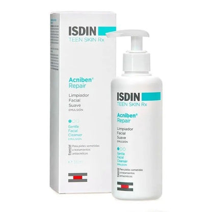 Isdin Teen Skin Acniben Repair Emulsion Cleanser 180 ML - Makkah Pharmacy