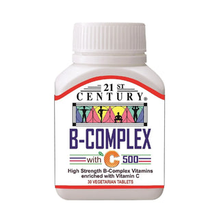 21St Century B-Complex With C Tablets 30S
