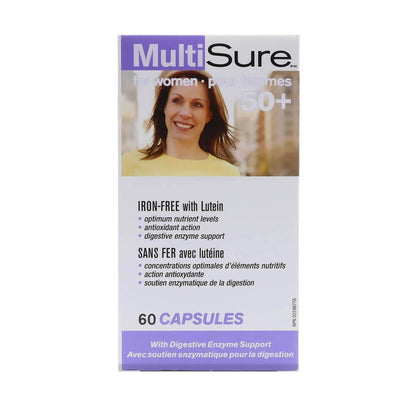 Webber Naturals Multisure For Women 50+ Capsules 60 Pieces - Makkah Pharmacy