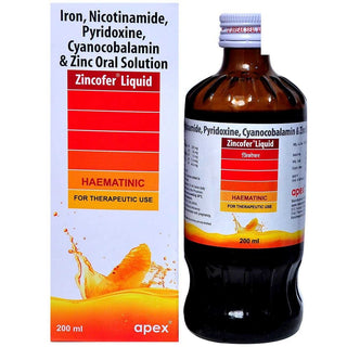 Zincofer Liquid Syrup for Therapeutic Use, 200ml