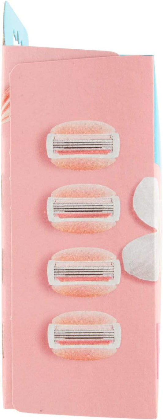 Gillette Venus Spa Breeze Womens Razor Blade Refills, 4 Count, 30137