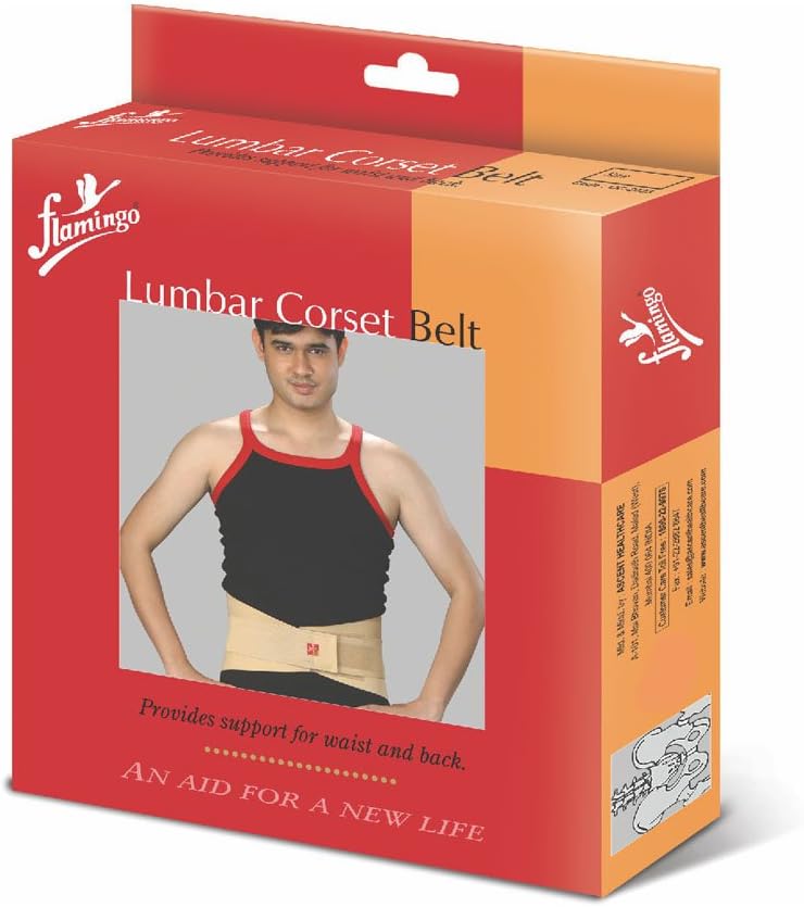 Flamingo Lumbar Corset Belt - Large - Oc 2033