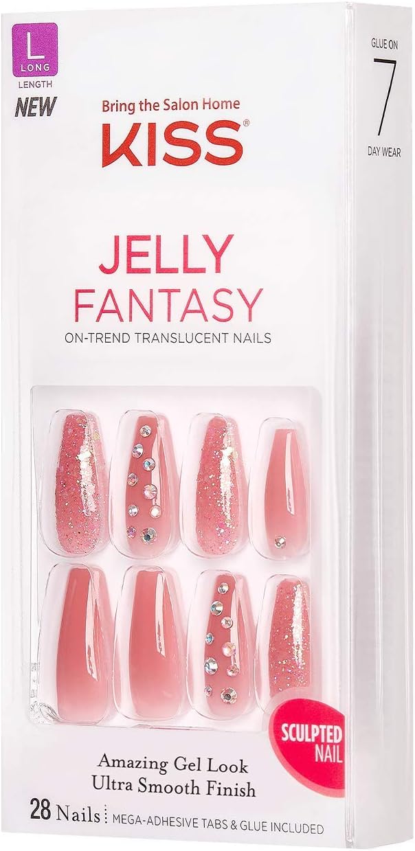 KISS KGFJ01C GEL FANTASY JELLY NAILS(9446) - Makkah Pharmacy