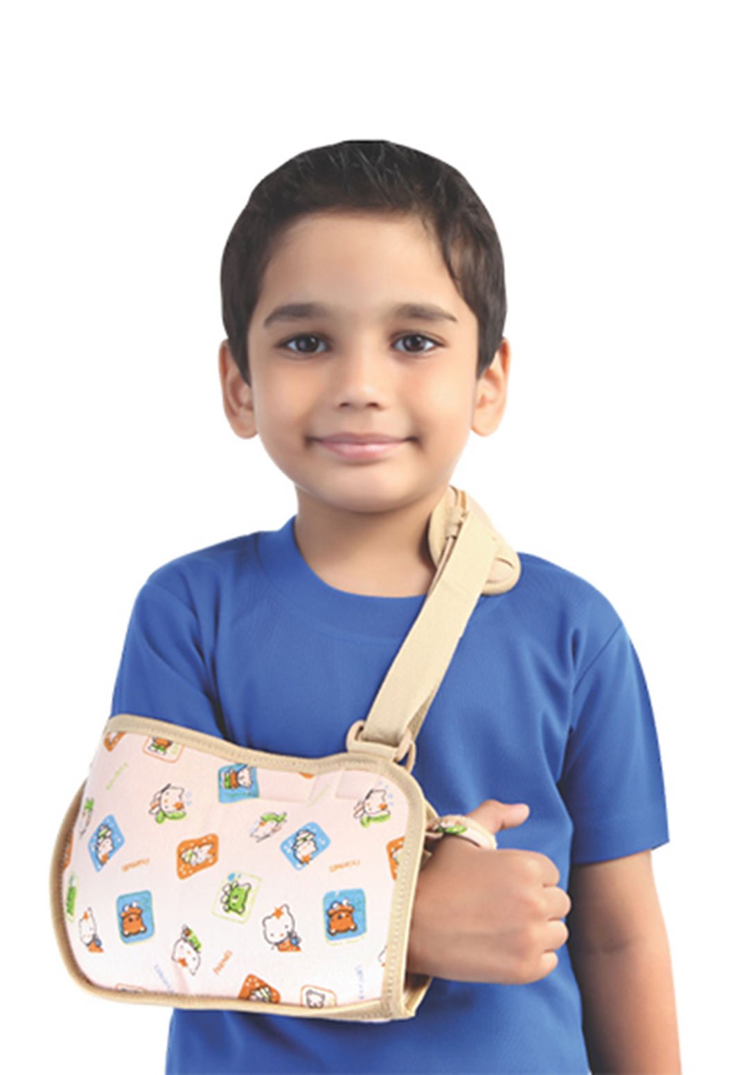 FLAMINGO(2114)LRG BLUE KIDS ARM SLING - Makkah Pharmacy