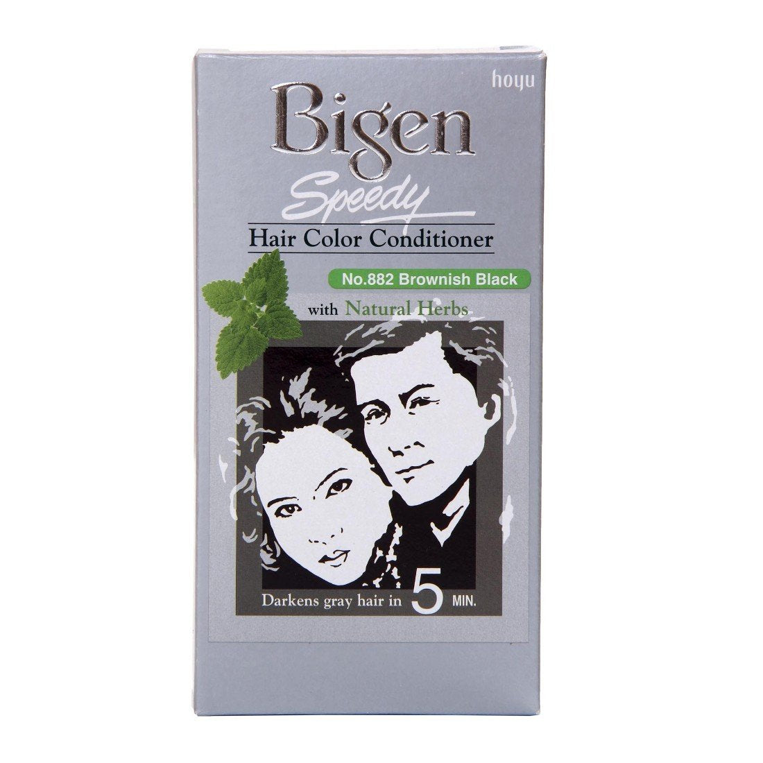 Bigen Speedy Hair Color, Brownish Black 882
