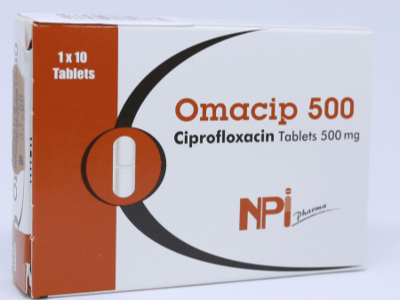 OMACIP CIPROFLOXACIN 500MG TABS