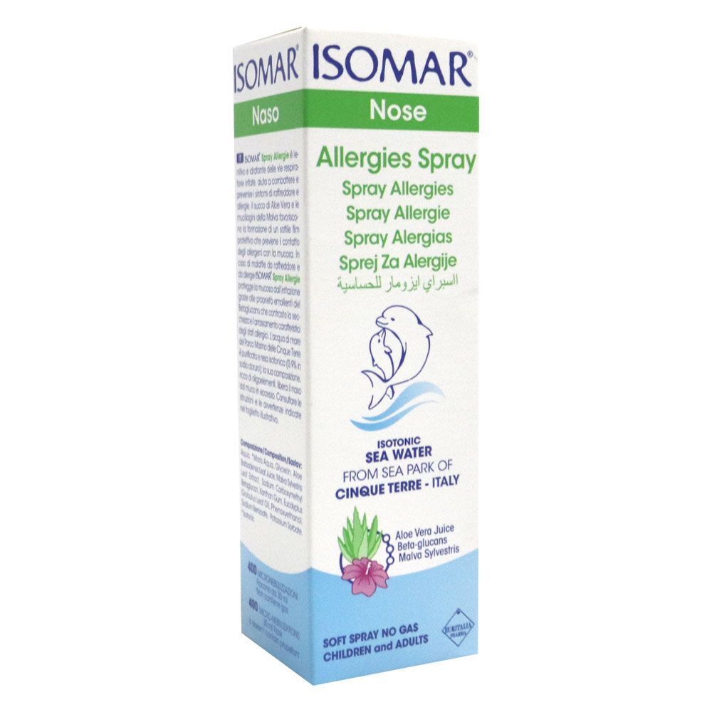 Isomar Nose Allergies Spray Isotonic Sea Water, 30ml - Makkah Pharmacy