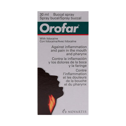 Orofar 0.2% Buccal Spray 30Ml - Makkah Pharmacy