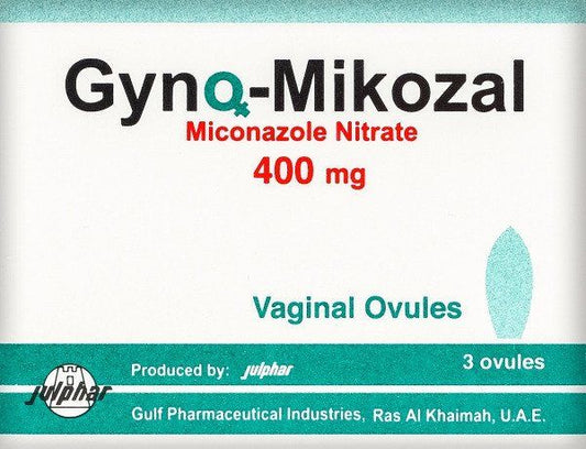 Gyno-Mikozal 400Mg 3 Capsules - Makkah Pharmacy