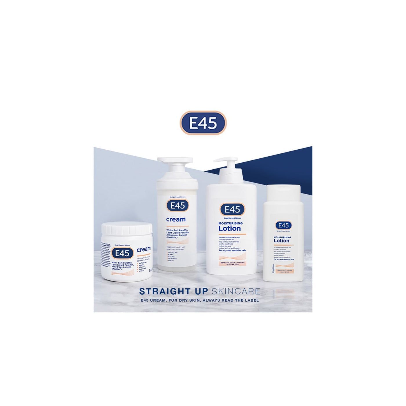 E45 Moisturising Lotion, 500ml - Makkah Pharmacy
