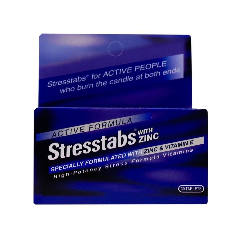 Stresstabs With Zinc Tablets 30 Pieces - Makkah Pharmacy