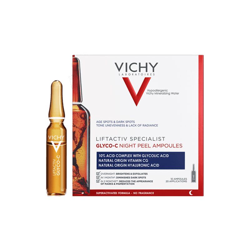 Vichy Liftactive Specalist Glyco-C Night Peel Ampoules 2 ml x 30 - Makkah Pharmacy