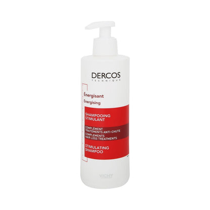 Vichy Dercos Energy + Stimulating and Anti Hair Loss Shampoo with Aminexil, 400ml - Makkah Pharmacy