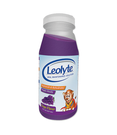 Leolyte Oral Maintenance Solution Grape Flavor 237Ml - Makkah Pharmacy