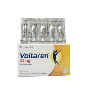 Voltaren 25Mg Suppository 10'S- - Makkah Pharmacy