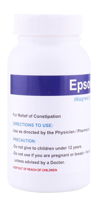 Epsom Salt for Relieving Constipation, 100g - Makkah Pharmacy