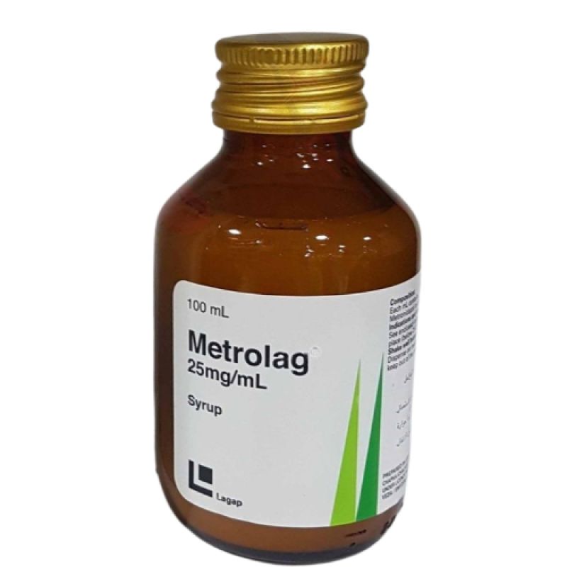 Metrolag 25mg syrup 100ml