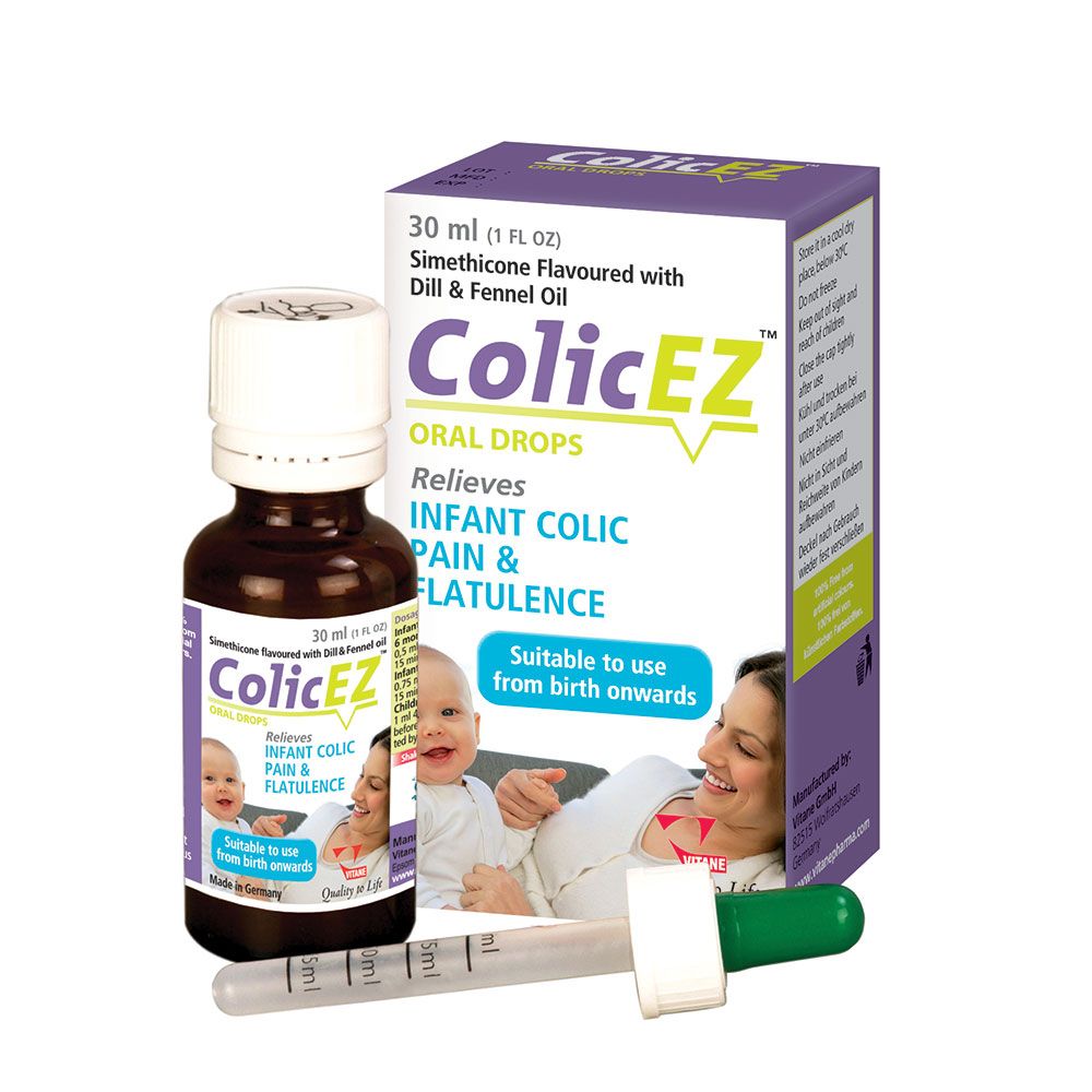 Vitane Colic EZ Oral Drops, 30ml - Makkah Pharmacy
