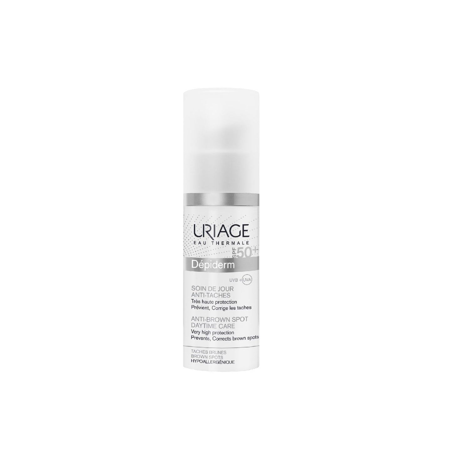 Uriage Eau Thermale Depiderm Anti-Brown Spot Daytime Care SPF 50 - fragrance free - Makkah Pharmacy