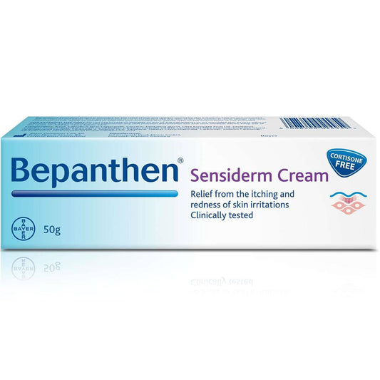 Bepanthen Sensiderm Cream For Itch And Redness 50G