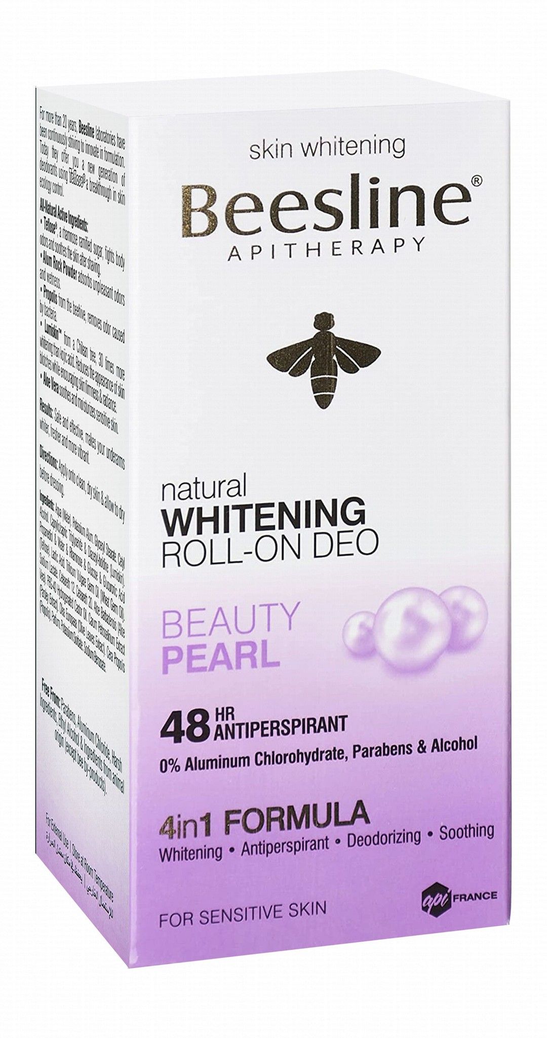Beesline Whitening Roll On Deodorant - Beauty Pearl 50 Ml - Makkah Pharmacy