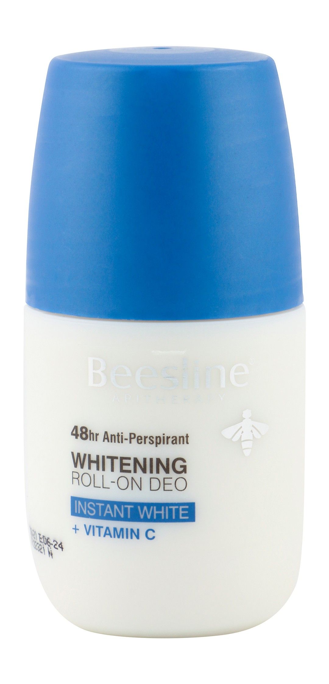 Beesline Apitherapy Instant White with Vitamin C Whitening Aluminum Free Roll-On Deodorant, 50ml - Makkah Pharmacy